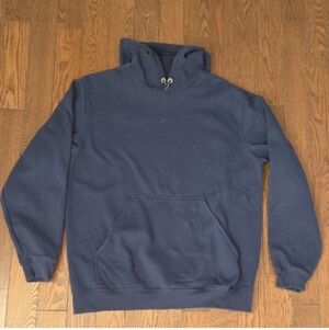Carhartt Navy Blue Loose Fit  Hoodie Size L